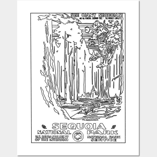 Sequoia Wall Art by TheCosmicTradingPost